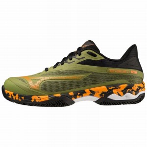 Buty Padel Męskie Mizuno Wave Exceed Light 2 Zielone | Polska M5396XJ