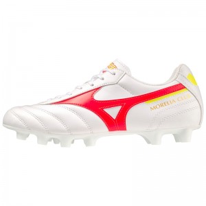 Buty Piłkarskie Damskie Mizuno Morelia II Club Białe | Polska M3826PI