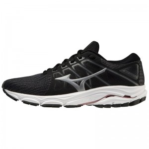 Buty do Biegania Damskie Mizuno Wave Equate 6 Czarne | Polska M8019SG