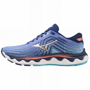 Buty do Biegania Damskie Mizuno Wave Horizon 6 Niebieskie | Polska M7348SE