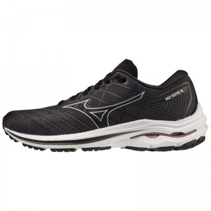 Buty do Biegania Damskie Mizuno Wave Inspire 18 Czarne | Polska M5782OR