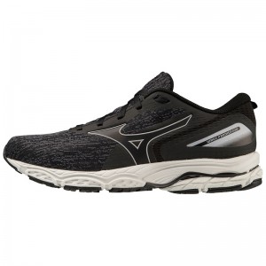 Buty do Biegania Damskie Mizuno Wave Prodigy 5 Czarne Niebieskie | Polska M3467SJ