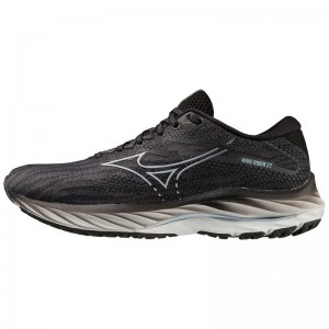 Buty do Biegania Damskie Mizuno Wave Rider 27 Czarne | Polska M5609TK