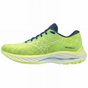 Buty do Biegania Damskie Mizuno Wave Rider 26 Białe | Polska M3541VQ