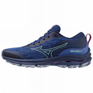 Buty do Biegania Damskie Mizuno Wave Rider TT Niebieskie | Polska M5032ET