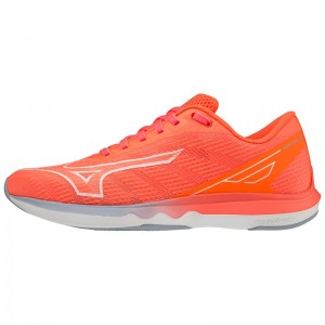 Buty do Biegania Damskie Mizuno Wave Shadow 5 Pomarańczowe | Polska M5381UX