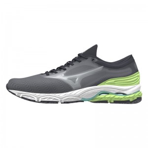 Buty do Biegania Męskie Mizuno Wave Prodigy 4 Srebrne | Polska M6254GX