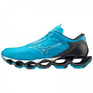 Buty do Biegania Męskie Mizuno Wave Prophecy 12 Niebieskie | Polska M4983GP