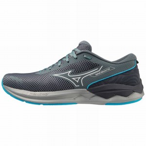 Buty do Biegania Męskie Mizuno Wave Revolt 3 Niebieskie | Polska M7152AP