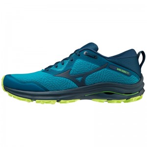 Buty do Biegania Męskie Mizuno Wave Rider TT Niebieskie | Polska M1625UA