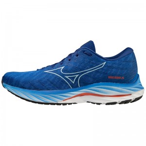 Buty do Biegania Męskie Mizuno Wave Rider 26 Niebieskie | Polska M0964BR