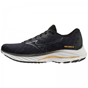 Buty do Biegania Męskie Mizuno Wave Rider 26 Szare | Polska M9216BZ