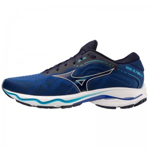 Buty do Biegania Męskie Mizuno Wave Ultima 14 Niebieskie | Polska M4912JR