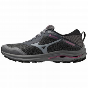 Buty do Biegania w Terenie Damskie Mizuno Wave Rider GTX Fuksja | Polska M0743VL