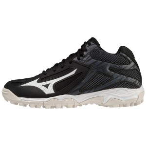 Buty do Siatkówki Damskie Mizuno Thunderblade3outdoor Czarne | Polska M9521VH