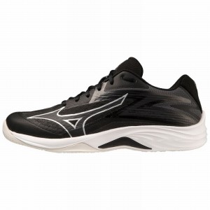 Buty do Siatkówki Męskie Mizuno Lightning Star Z7 Jr Czarne Srebrne | Polska M5629PJ