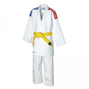 Judogis Damskie Mizuno Kodomo Plus Belt Set Białe | Polska M9876HN