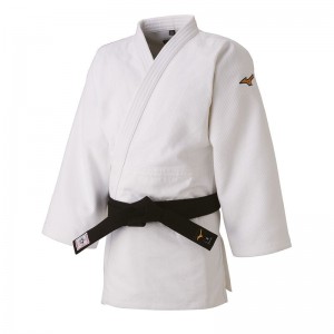 Judogis Męskie Mizuno IJF Jacket CN 2023 Białe | Polska M0684XN