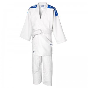 Ju-jitsu Gis Damskie Mizuno Kodomo Plus Belt Set Niebieskie | Polska M3156PY