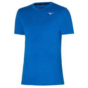 Koszulki Męskie Mizuno Impulse Core Tee Niebieskie | Polska M7802BN