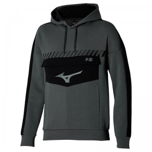 Najfatalniejszy Damskie Mizuno Sergio Ramos Sweat Hoody Szare | Polska M1320DT