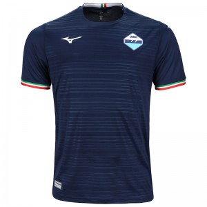 Najfatalniejszy Męskie Mizuno Away SS Jersey Lazio M Granatowe | Polska M2743DW