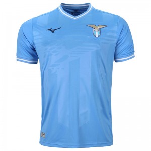 Najfatalniejszy Męskie Mizuno Home SS Jersey Lazio Niebieskie | Polska M8495XV