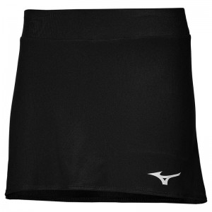 Spódnice Damskie Mizuno Flex Skort Czarne | Polska M3021LN