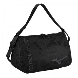 Torby Damskie Mizuno Mesh Holdall 22 Czarne | Polska M8945RY