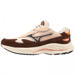 Trampki Damskie Mizuno Wave Rider Beta Granatowe | Polska M4763IJ