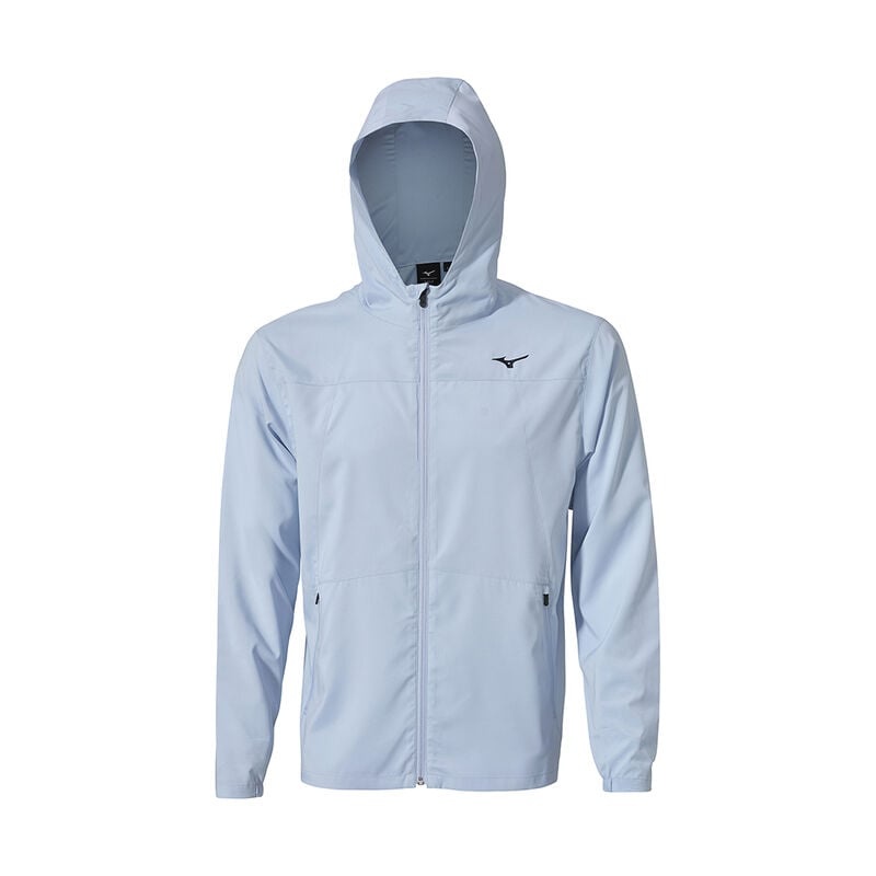 Bluza z Kapturem Męskie Mizuno MT Drizzle Szare | Polska M0126GP