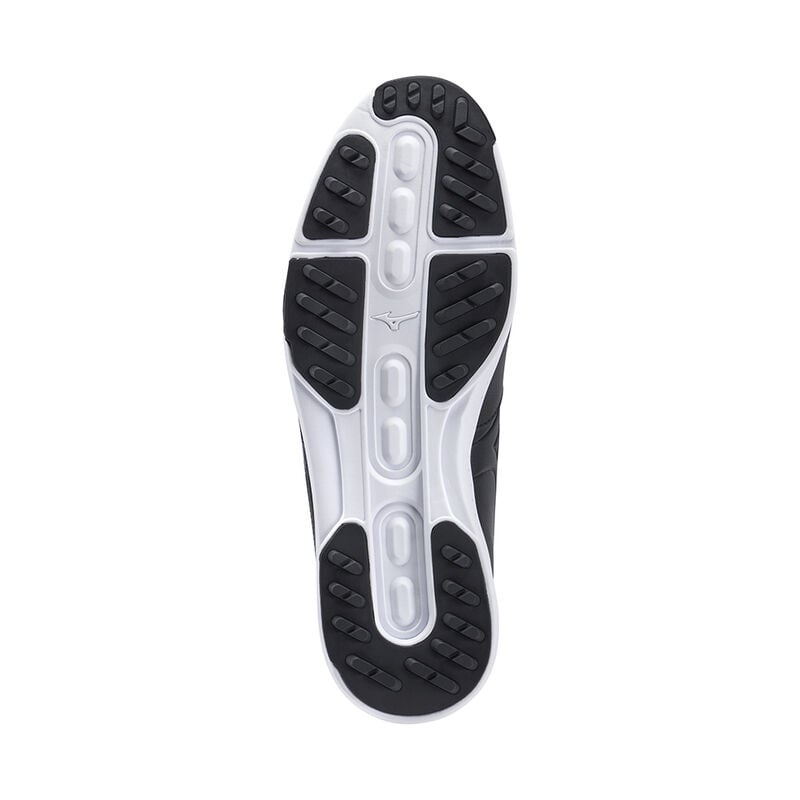 Buty Golfowe Męskie Mizuno Nexlite Gs Spikeless Czarne Niebieskie | Polska M0146HE