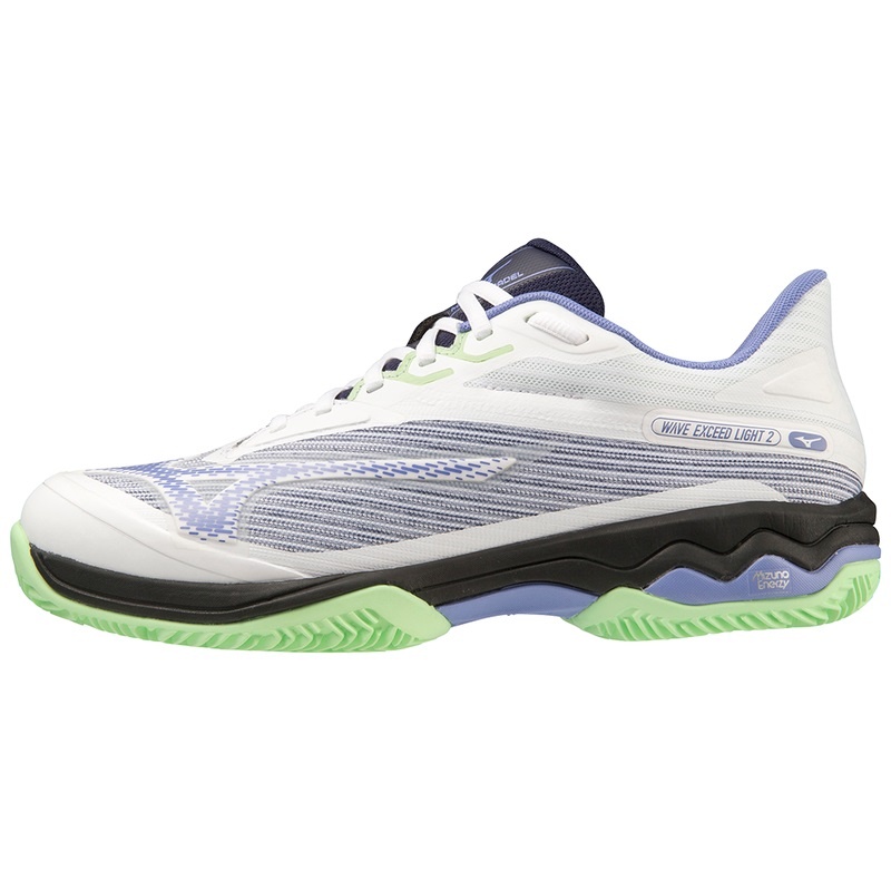 Buty Padel Męskie Mizuno Wave Exceed Light 2 Zielone | Polska M0823PW