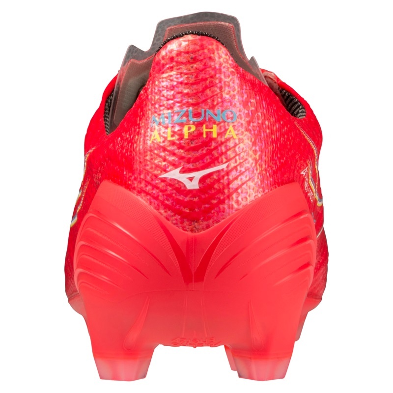 Buty Piłkarskie Damskie Mizuno Alpha Japan Koralowe Białe | Polska M3152LE