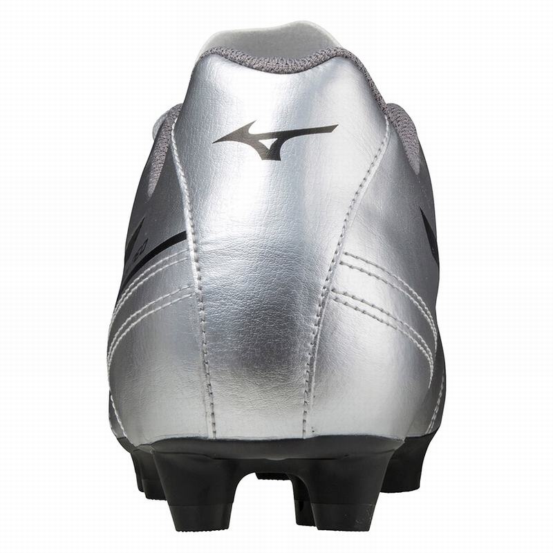 Buty Piłkarskie Damskie Mizuno Monarcida II Select Srebrne Czarne | Polska M8306RF