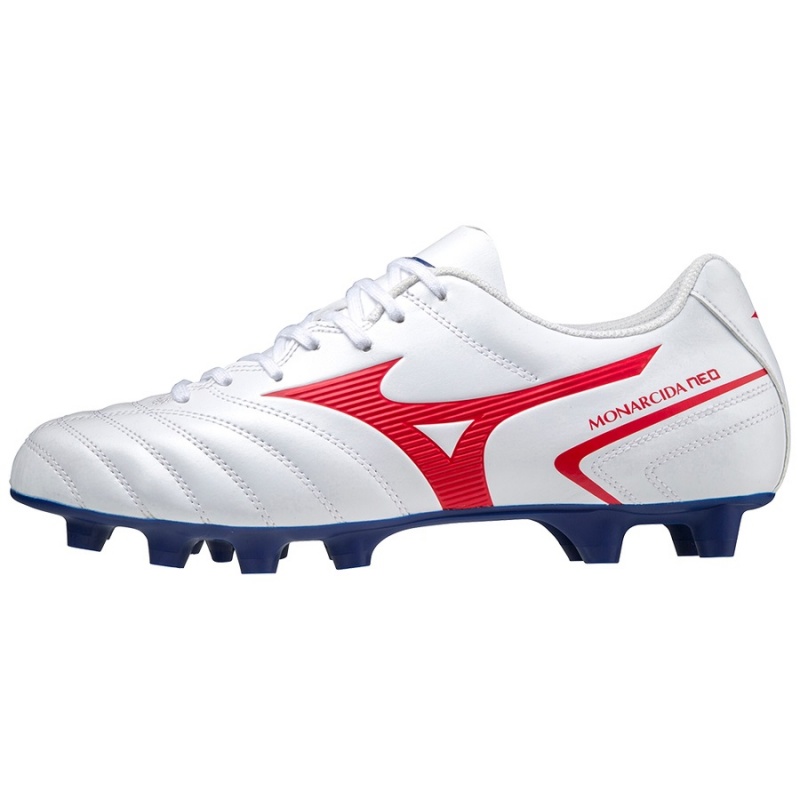 Buty Piłkarskie Damskie Mizuno Monarcida II Select Białe | Polska M2587BG