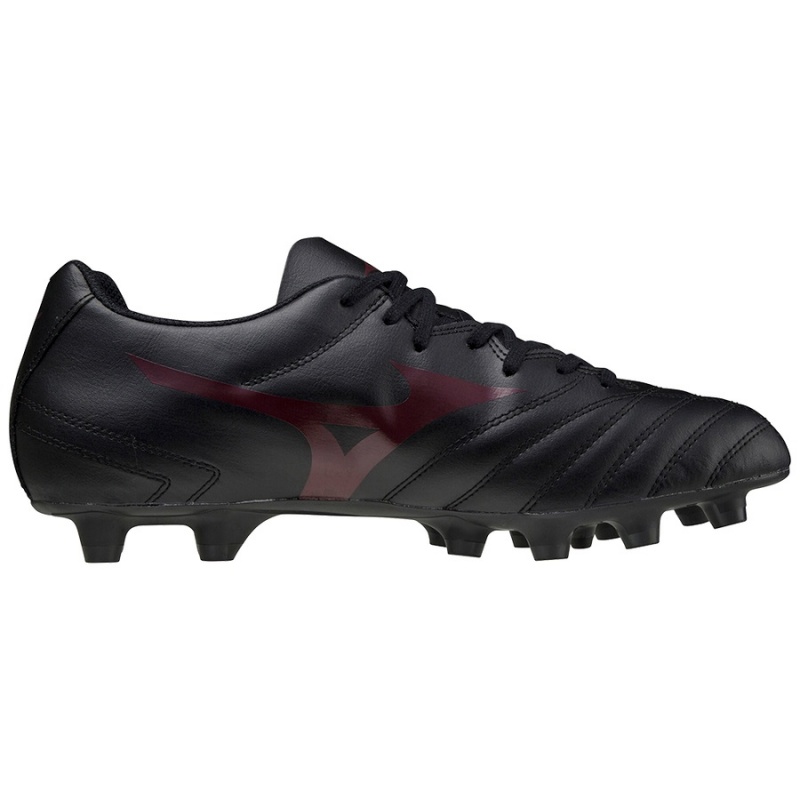 Buty Piłkarskie Damskie Mizuno Monarcida II Select Czarne | Polska M9721WU