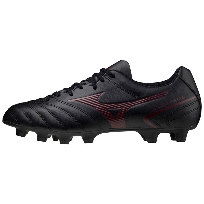 Buty Piłkarskie Damskie Mizuno Monarcida II Select Czarne | Polska M9721WU