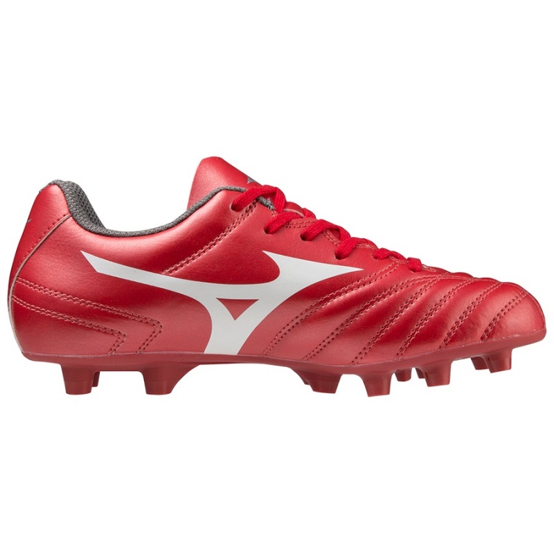 Buty Piłkarskie Damskie Mizuno Monarcida Neo II Select Czerwone | Polska M1587MZ