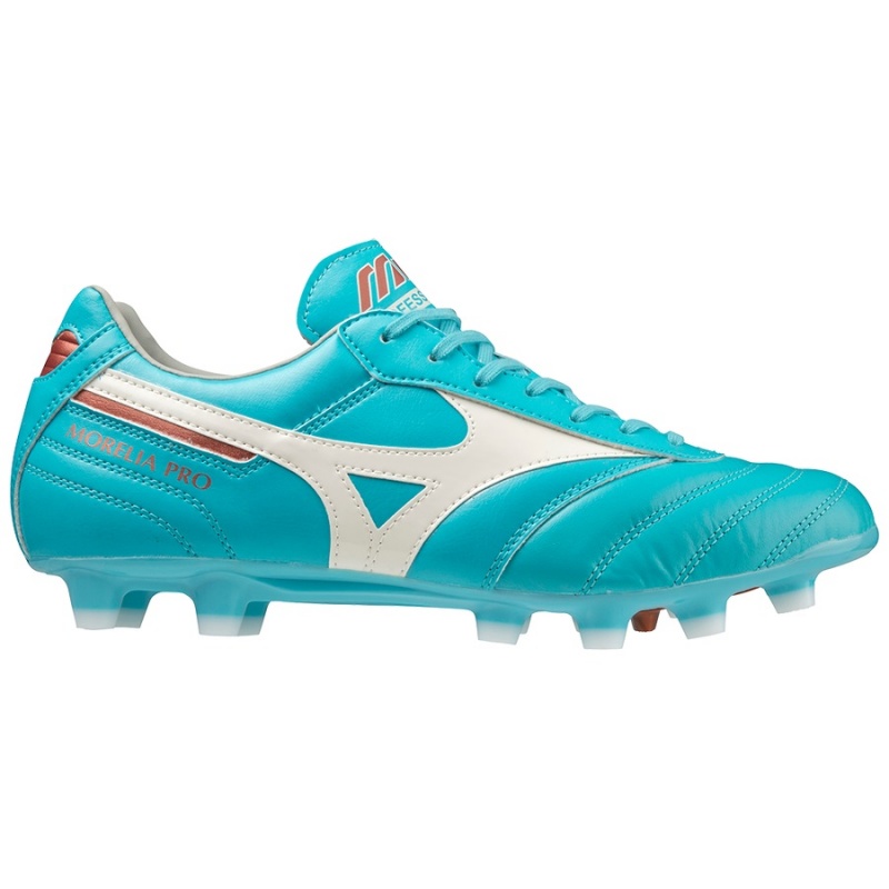 Buty Piłkarskie Damskie Mizuno Morelia II Pro Niebieskie | Polska M6029ZT