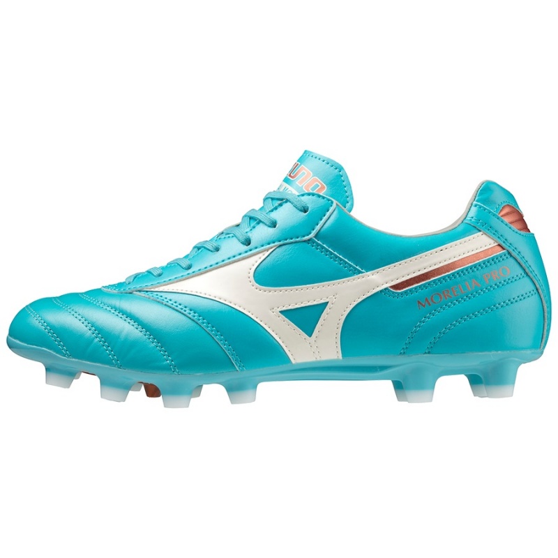 Buty Piłkarskie Damskie Mizuno Morelia II Pro Niebieskie | Polska M6029ZT