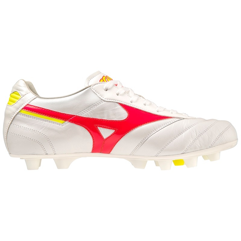 Buty Piłkarskie Damskie Mizuno Morelia II Elite Białe | Polska M8590ES