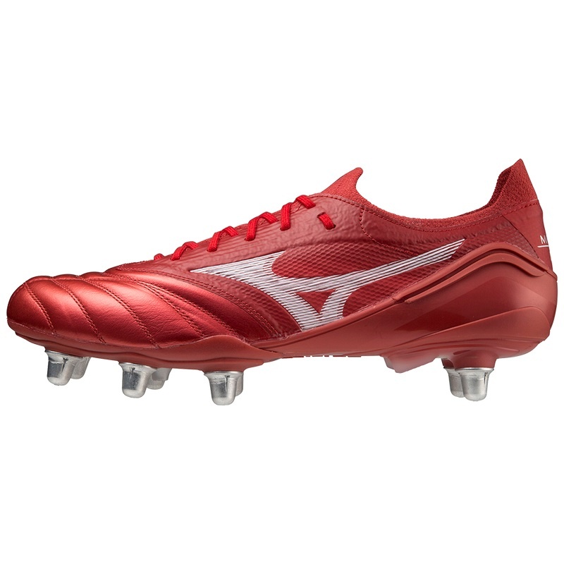 Buty Piłkarskie Damskie Mizuno Morelia Neo III Beta ESI Czerwone | Polska M5907NC