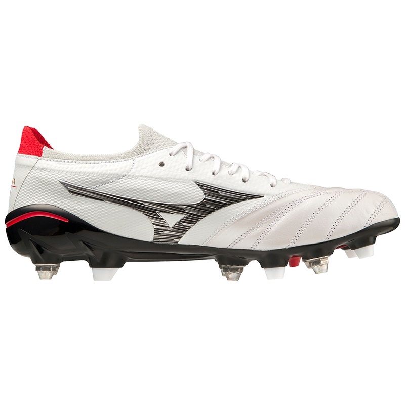 Buty Piłkarskie Damskie Mizuno Morelia Neo IV Beta Białe Czarne | Polska M2780PH