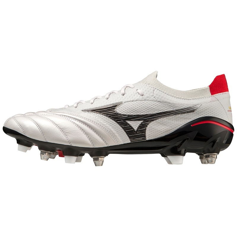 Buty Piłkarskie Damskie Mizuno Morelia Neo IV Beta Białe Czarne | Polska M2780PH