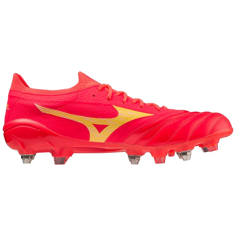 Buty Piłkarskie Damskie Mizuno Morelia Neo IV Beta Koralowe | Polska M0946PR