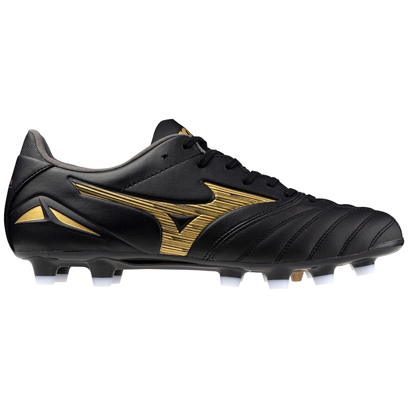 Buty Piłkarskie Damskie Mizuno Morelia Neo IV Pro Czarne Złote Czarne | Polska M2896UN