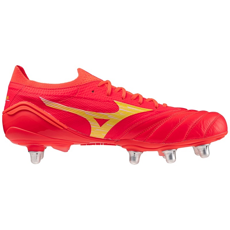 Buty Piłkarskie Damskie Mizuno Morelia Neo IV Beta Koralowe | Polska M0417QW