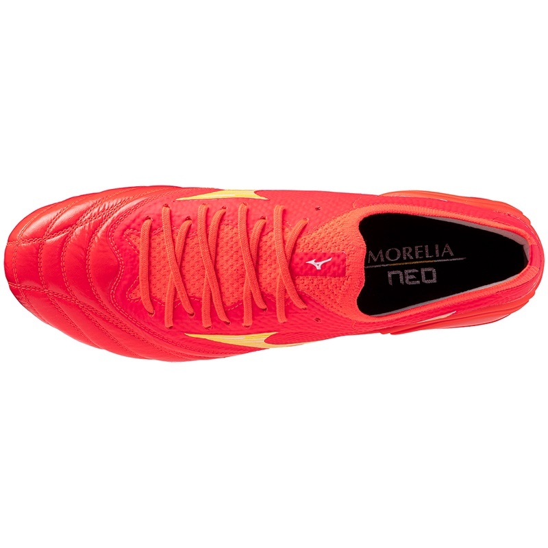 Buty Piłkarskie Damskie Mizuno Morelia Neo IV Beta Koralowe | Polska M0417QW