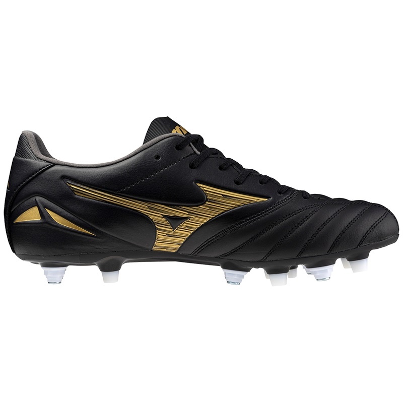 Buty Piłkarskie Damskie Mizuno Morelia Neo IV Pro Czarne Złote Czarne | Polska M9718UH